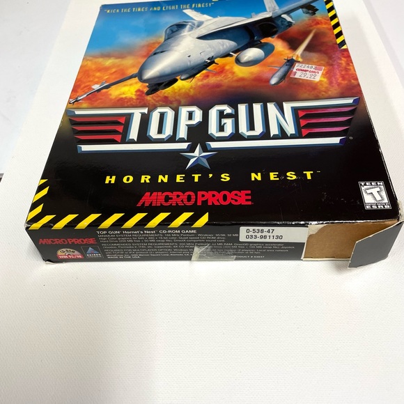 Top Gun Hornet’s Nest vintage 1998 video game combat flight simulation - Picture 3 of 10
